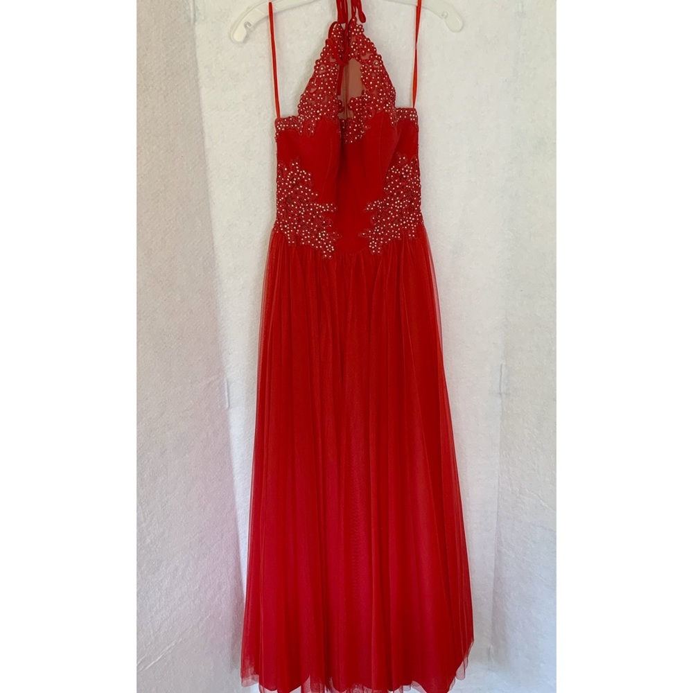 David’s Bridal Blondie Nites Prom Dress Size 7